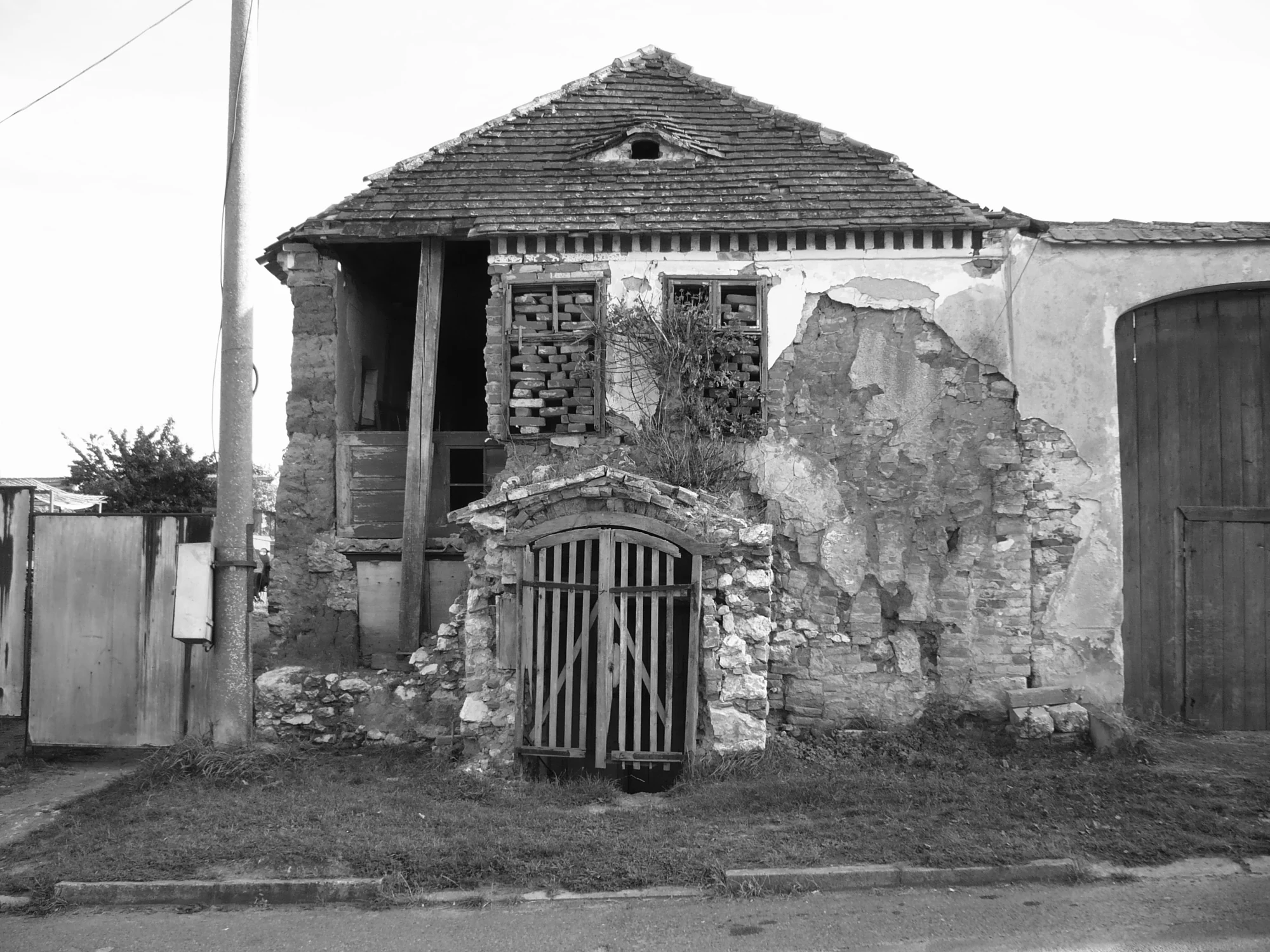 Archivní sklep na dobové fotografii